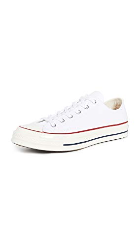 Converse Men's Chuck Taylor All Star ‘70s Sneakers - 7.5 Women/5.5 Men - White/Garnet/Egret