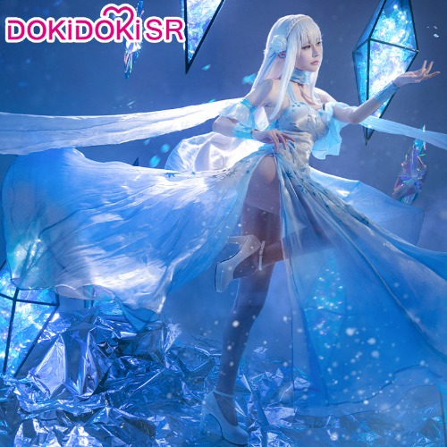 DokiDoki-SR Anime Re Zero Emilia Cosplay Women Re: Starting life in a different world from zero | M