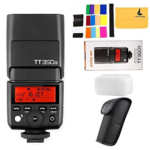 Godox TT350S TTL Camera Flash Speedlite for Sony 2.4G HSS 1 / 8000s GN36 Compatible for Sony Mirrorless Digital Camera