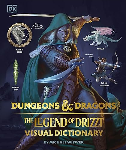 Dungeons & Dragons The Legend of Drizzt Visual Dictionary (DK Bilingual Visual Dictionary)