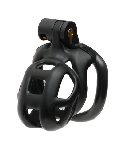 Sport Fucker Cellmate Guardian Chastity Cage - Black - 0