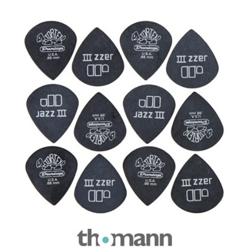 Dunlop Tortex Black Jazz 88