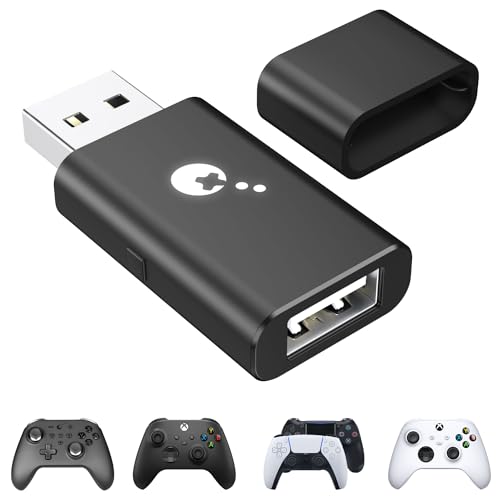 GuliKit Goku Wireless Adapter, King Kong 2 Pro Controller Adapter Controller/Xbox Series/Xbox One(Bluetooth Ver.)/PS4/Switch Pro Controller, Play Controller on Xbox/PS4 Console - Upgrade