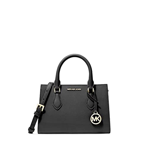 Michael Kors Women's Sheila Crossbody Bag - Black With Gold Hardware