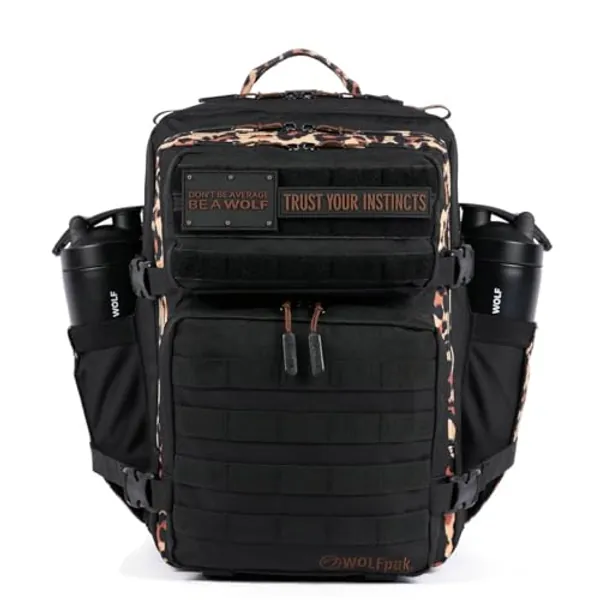 WOLFpak 35L Backpack - Alpha Black Leopard Limited Edition