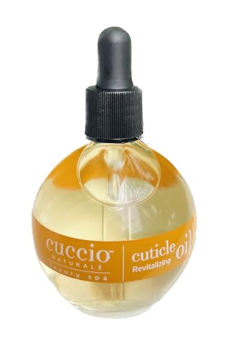 Cuccio Naturale Revitalizing- Hydrating Oil For Repaired Cuticles Overnight - Remedy For Damaged Skin And Thin Nails - Paraben /Cruelty-Free Formula - Milk And Honey - 2.5 Oz - Milk and Honey - 2.5 Fl Oz (Pack of 1)