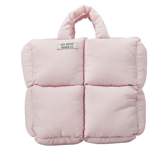Puffer Tote Bag - Pink | Default Title