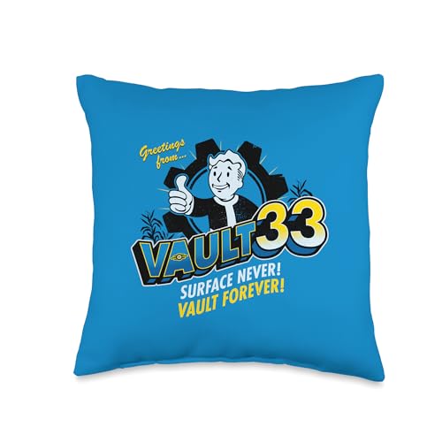Fallout - Greetings from... Throw Pillow - 16x16