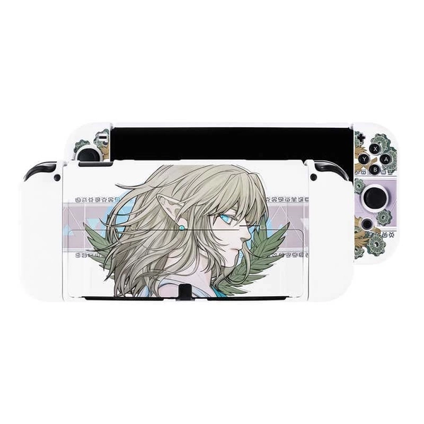 Aesthetic Tears of the Kingdom Switch OLED Lite Accessories Link x Princess Zelda - Switch OLED / Link / Game Console Cover