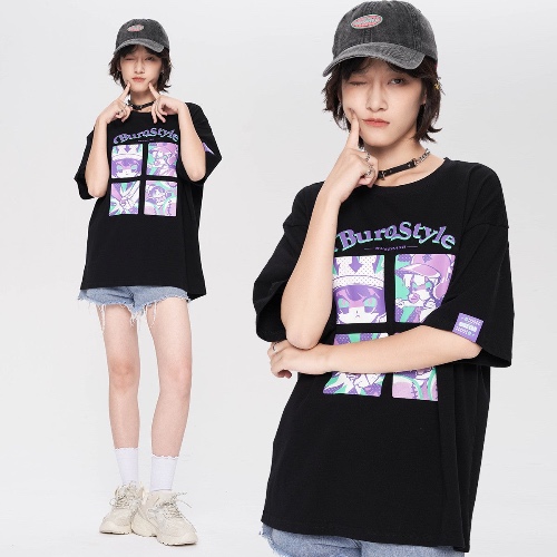 "Muse Dash" Buro Style T-shirt | M / Black