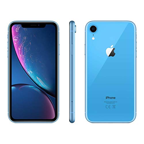 Apple iPhone XR, US Version, 64GB, Blue - Unlocked (Renewed) - 64GB - Blue - Unlocked - Renewed