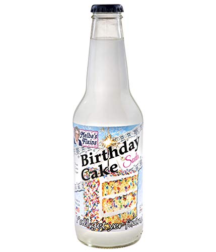 Melba's Fixins Birthday Cake Soda - 12oz Bottle