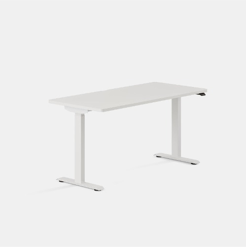 Duo Standing Desk - White / White / 58 inches x 27 inches