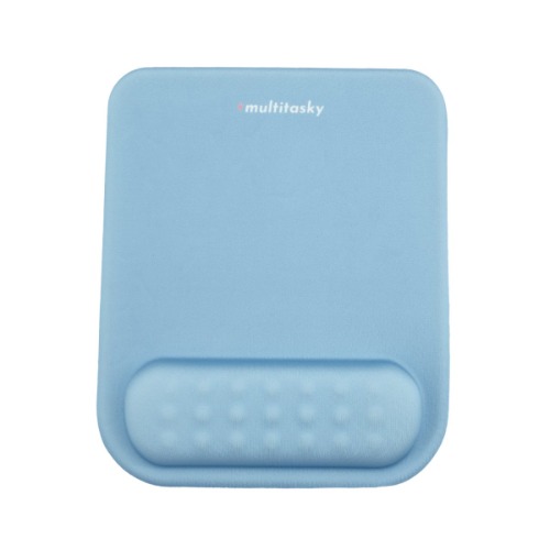 Cloud-Like Comfort Mouse Pad with Wrist Support - Sky Blue