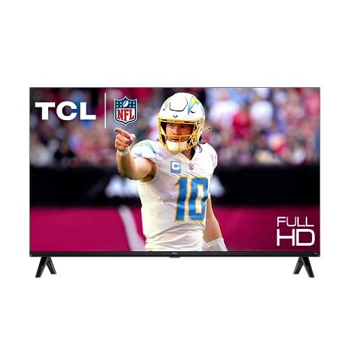TCL 32-Inch Class S3 1080p LED Smart TV with Fire TV (32S350F, 2023 Model), Alexa Built-in, Apple AirPlay Compatibility, Streaming FHD Television,Black - 32 inches