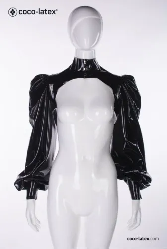 Odette latex shrug by Coco latex