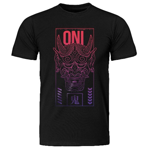 AKUMA: T-SHIRT | Black / L
