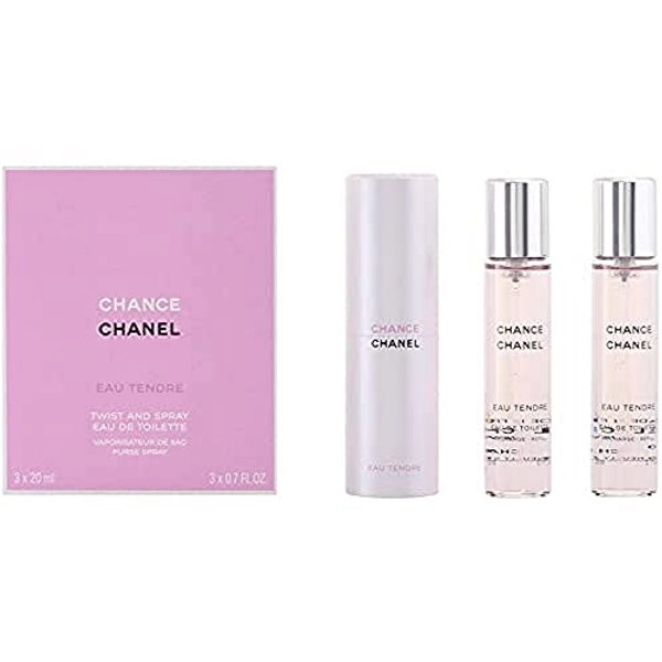 Chanel Chance Eau Tendre Twist & Spray Eau De Toilette 3x20ml