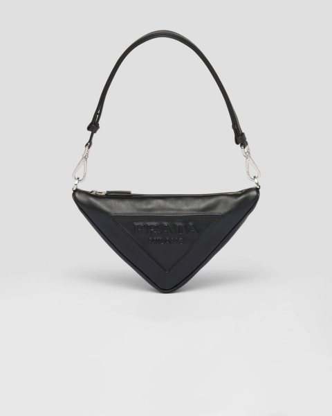 Prada Triangle leather mini-bag