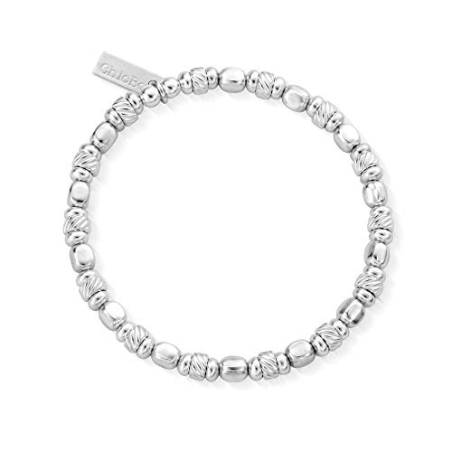 ChloBo Twisted Cube Filler Bracelet SBTCUBE