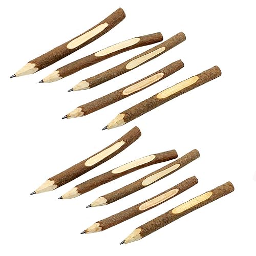 10 Pcs Tree Branch Twig Pencil Bundle Tree Branch Pencils Art Drawing for Sdudent Worker Crew