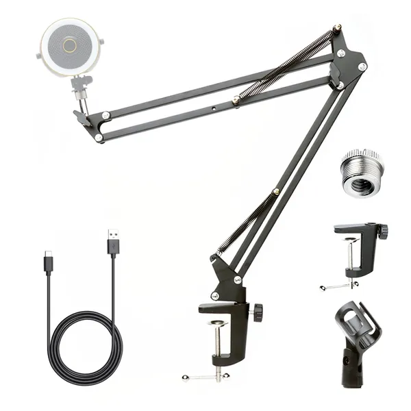 ASM-5-KS | Scissor Boom Arm USB-C to USB Extension Cable | Movo