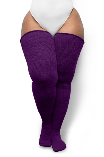 Plum Purple - Long 36 Inches