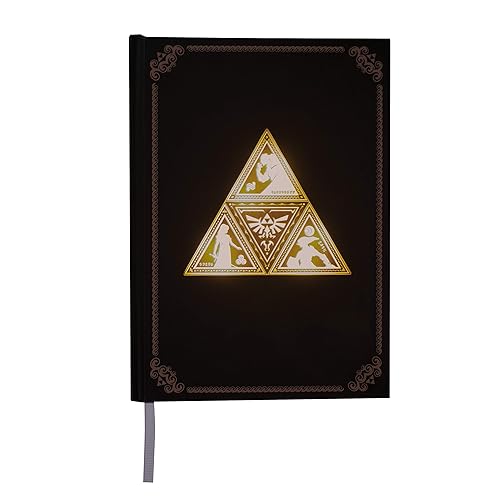Triforce Light Up Notebook - Officially Licensed Nintendo Legend of Zelda Merchandise