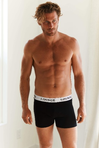 Lounge Boxers - 3 Pack - Black