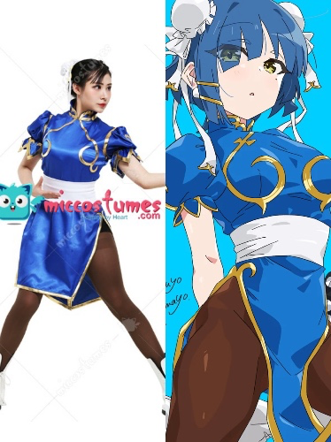 Street Fighter Chun Li Cosplay Costume For Sale