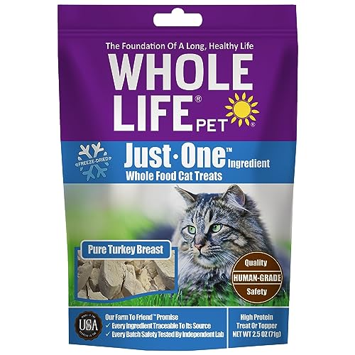 Whole Life Pet Just One Freeze Dried Turkey - 2.5 Ounce (Pack of 1)