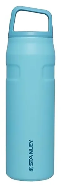 Stanley IceFlow Cap and Carry Water Bottle | Wide Mouth Twist Lid | Lightweight & Leakproof for Travel & Sports | Insulated Stainless Steel | BPA-Free