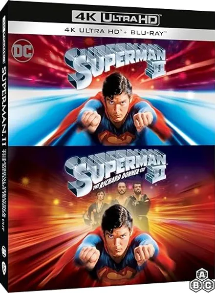 Superman II (4K + Blu-ray) (1979-2006 | 2 Movies set, Richard Donner Cut)