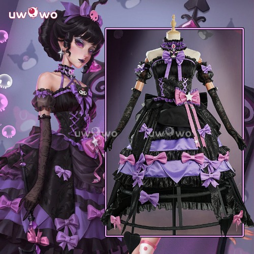 Uwowo Collab Series: Game Identity V Blood Queen Mary Purple Dress - M
