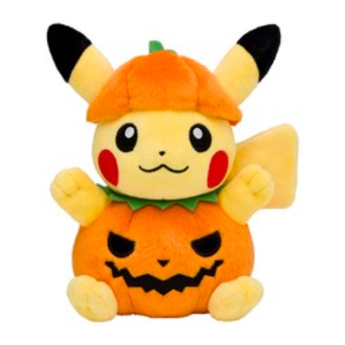 Pocket Monsters - Pikachu - Paldea Spooky Halloween - Pokécen Plush - Halloween Kabocha (Pokémon Center) - Brand New