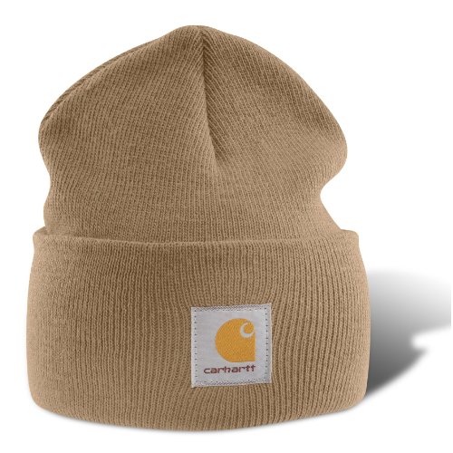 Carhartt Mens Acrylic Watch Hat A18 - One Size - Desert