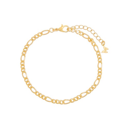 Figaro Bracelet - Gold / 3 MM