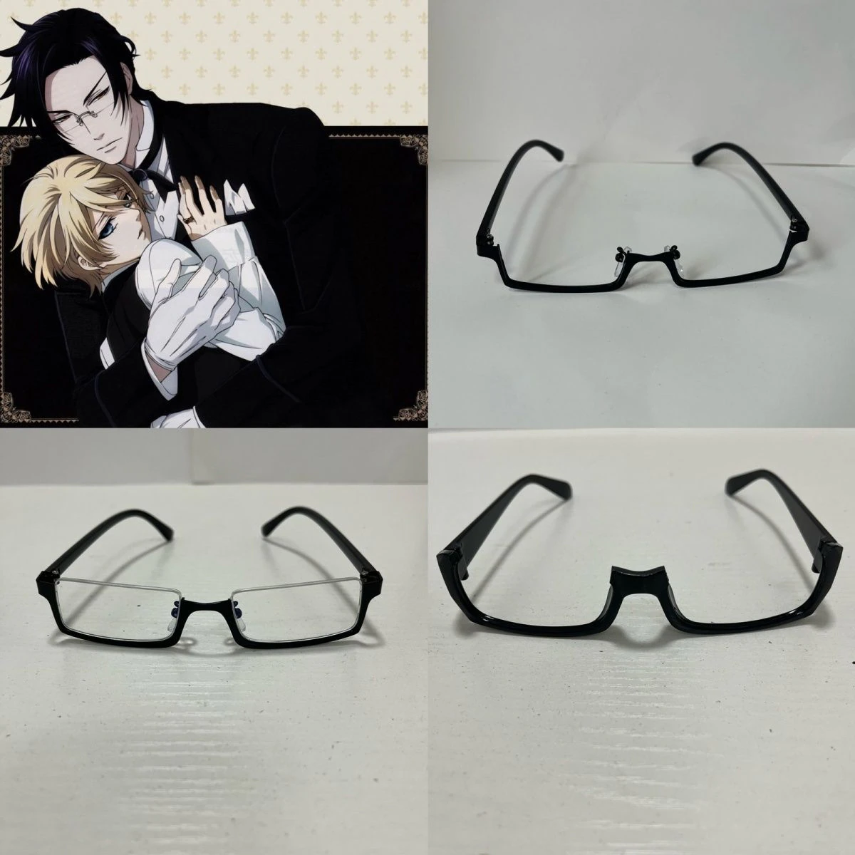 just the glasses pls