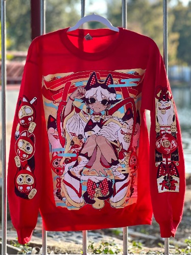 Maneki Neko Sweater | Large