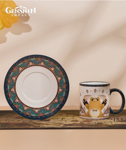 [Official Merchandise] Flavors of the World Guoba Cup and Saucer Set | Default Title