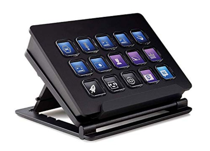 Elgato Stream Deck Classic - Live production controller with 15 customizable LCD keys and adjustable stand, trigger actions in OBS Studio, Streamlabs, Twitch, YouTube and more, works with PC/Mac