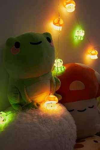 Smoko Frog & Mushroom String Lights