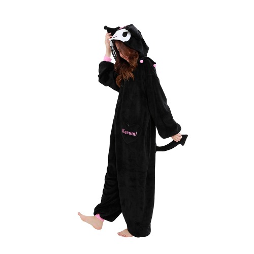 Kuromi Kigurumi Onesie - BLACK