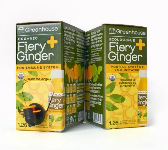 Greenhouse Juice Organic Ginger Shots