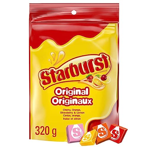 STARBURST, Original Chewy Candy, Take Home Bag, 320g