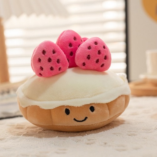Strawberry Tartlet Plushie - Pink / 20cm