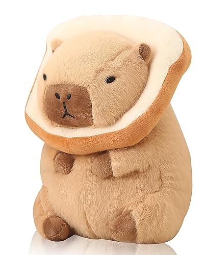 Cute Capybara Plush Soft Capybara Plushie Pillow with Kawaii Capybara Stuffed Animals Toy for Kids Girls Adults Birthday Gifts and Home Decor 12 inch (Kawaii Capybara Plush) - Kawaii Capybara Plush