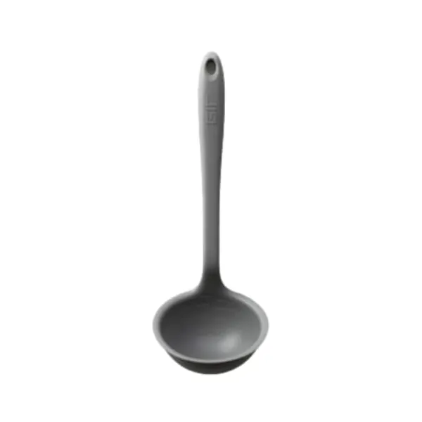 GIR: Get It Right Silicone Soup Ladle - Non-stick Heat Resistant Seamless Kitchen Cooking Serving for Soups, Chili, Sauces, Batter, and More - Ultimate, Grey - 3/4-Cup - Teal