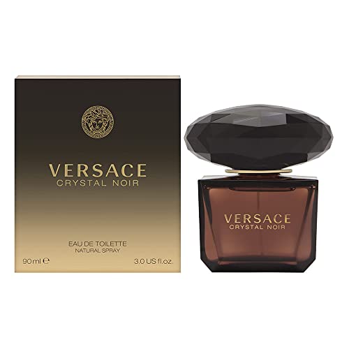 Versace Crystal Noir for Women 3.0 oz Eau de Toilette Spray - Floral Versace Crystal Noir Eau De Toilette is known for its rich and sensual scent profile, which can be broken down into three main components: the top notes, heart (or middle) notes, and base notes. ### Main Scent (Heart Notes): The main scent, or heart notes, of Versace Crystal Noir Eau De Toilette, revolves around: - **Gardenia**: This provides a creamy and intoxicating floral note that is lush and opulent. - **Peony**: Adds a soft, romantic, and slightly sweet floral scent, enhancing the fragrance's femininity. - **Orange Blossom**: Introduces a sweet, fresh, and slightly citrusy floral aroma, balancing the richness of gardenia and peony. ### Other Scents: 1. **Top Notes**: - **Ginger**: Gives a spicy, slightly sharp, and invigorating kick at the beginning. - **Cardamom**: Adds a warm, spicy, and aromatic facet that blends well with the ginger. - **Pepper**: Contributes a subtle spiciness, enhancing the exotic feel. 2. **Base Notes**: - **Amber**: Imparts a warm, sweet, and slightly resinous scent, providing depth and longevity. - **Sandalwood**: Adds a creamy, woody, and slightly sweet aroma, contributing to the fragrance's smoothness. - **Musk**: Introduces a soft, powdery, and slightly animalistic note, enhancing the overall sensuality. ### Overall Impression: Versace Crystal Noir Eau De Toilette is a blend of exotic spices, rich florals, and creamy, woody undertones. It opens with a spicy and invigorating mix, transitions into a lush and floral heart, and settles into a warm, sensual, and slightly sweet base. This combination makes it a luxurious and captivating scent suitable for evening wear and special occasions. - 3 Fl Oz (Pack of 1)