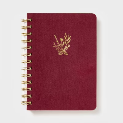 192pg Ruled Journal Red Velvet - Threshold™